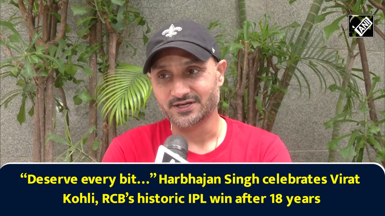 “Deserve every bit…” Harbhajan Singh celebrates Virat Kohli, RCB’s historic IPL win after 18 years