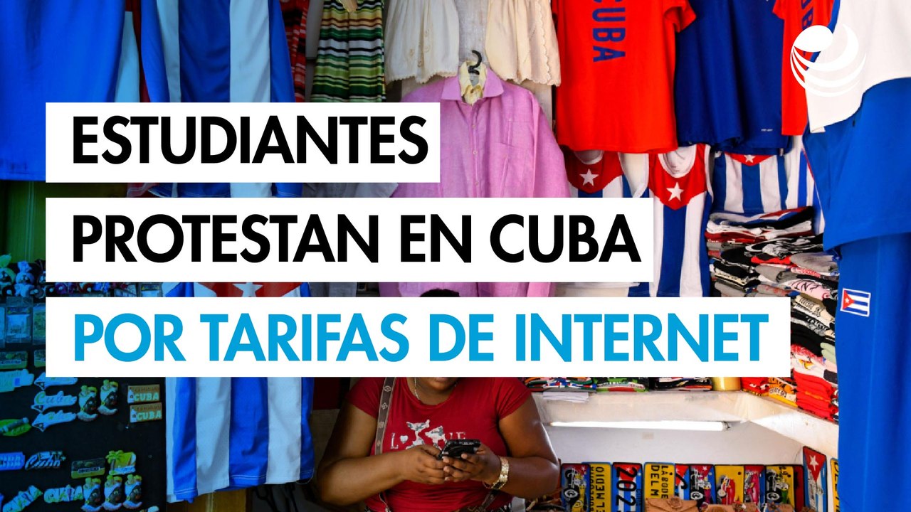 Los estudiantes se movilizan en Cuba contra nuevas tarifas de internet móvil