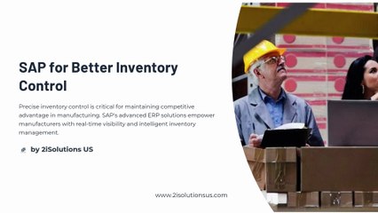 SAP High Tech Manufacturing
