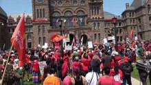 Our Rights Are Not For Sale ~ Rally in Opposition to Bill 5 (queen's park, late arrival)