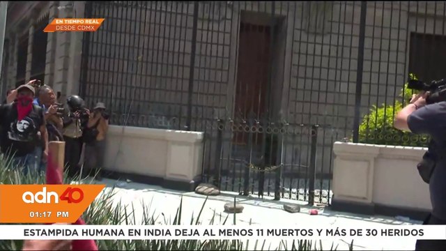 🚨¡Última Hora! Enfrentamientos afuera de la SEBOB entre integrantes de la CNTE y encapuchados