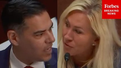 Robert Garcia Calls Out Marjorie Taylor Greene New Opposition To GOP Budget To Her Face