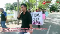SEPULUHAN MAHASISWA SAMPAIKAN MOSI TAK PERCAYA ATAS KINERJA DPRD SERDANG BEDAGAI