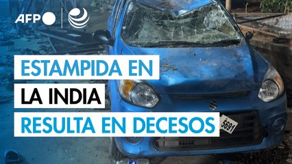 Once muertos en India en una estampida en celebraciones tras un partido de cricket