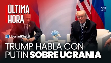 Trump habla con Putin sobre Ucrania pero descarta una paz inmediata