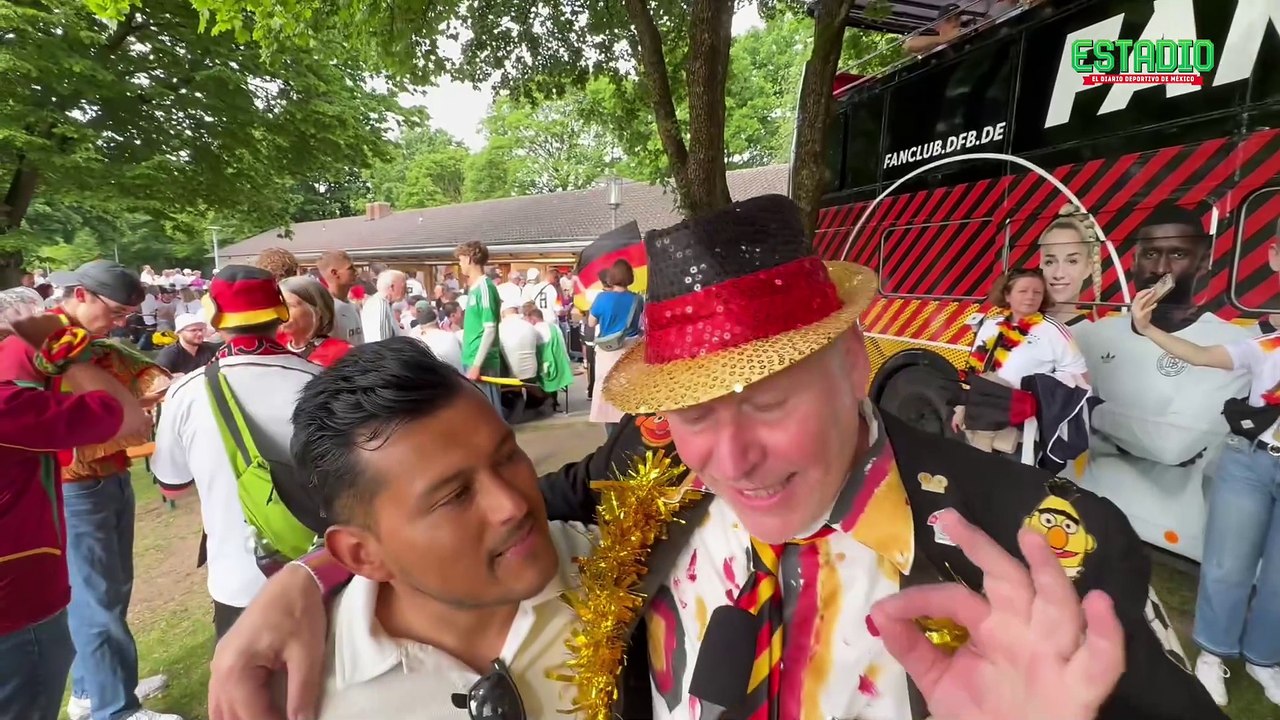 Así vive la afición el Alemania vs Portugal