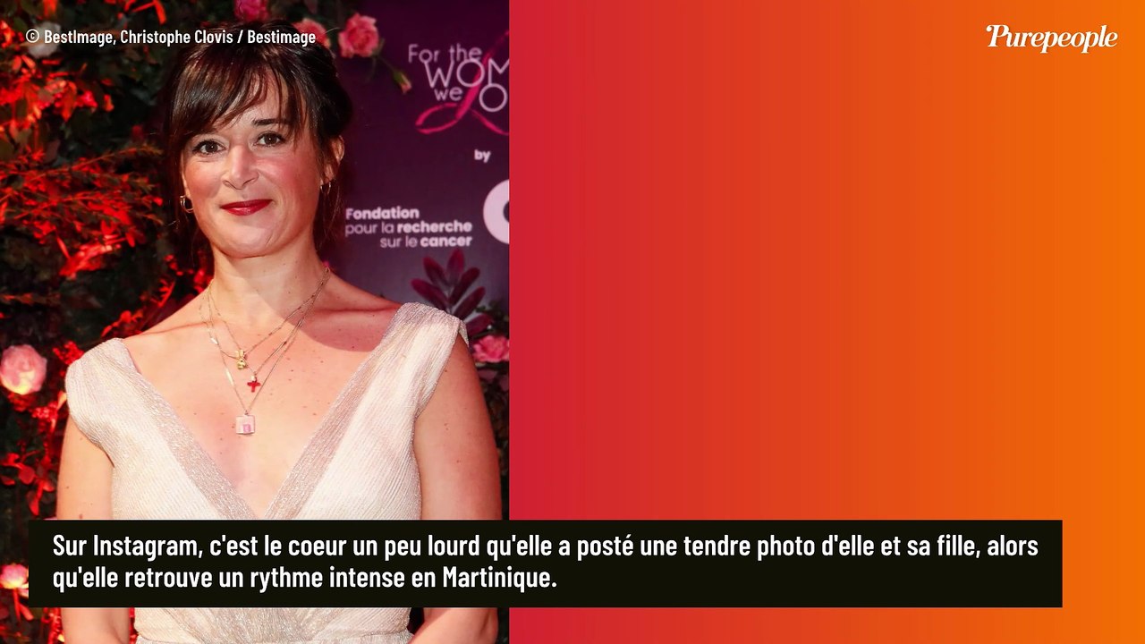 Béatrice de La Boulaye (Tropiques Criminels) immortalise un doux moment avec sa fille Nina, née de son mariage avec Guillaume de Tonquédec