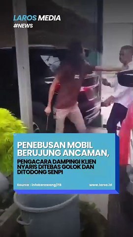 Pengacara Hendak Ditebas Golok gan Ditodong Senpi Saat Dampingi Klien Tebus Mobil Gadai