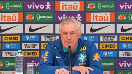 Ancelotti rueda de prensa | Brasil - Ecuador