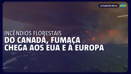 Centenas de incêndios florestais avançam no Canadá, fumaça chega aos EUA e à Europa