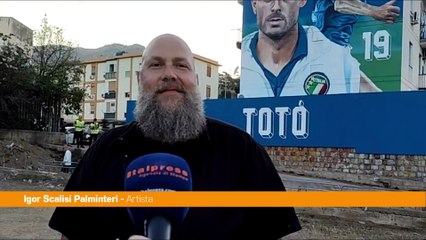 Scalisi Palminteri "Murale Schillaci dedicato a chi sta ai margini"
