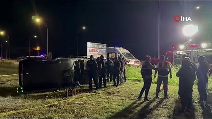 Bayram arifesinde acı kaza: Karı-kocayı ölüm ayırdı