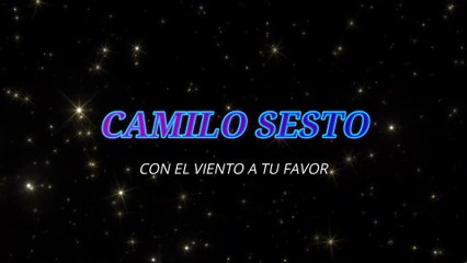 Camilo Sesto - Con el viento a tu favor (KARAOKE)
