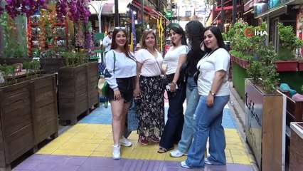 Van'a akın ettiler! İranlılar gönüllerince eğleniyor