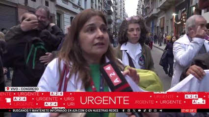 Norma Lezana aseguró que en la reunión mantenida en la Secretaría de Trabajo con funcionarios de segunda línea del Gobierno "no hubo ninguna propuesta" y tildó el encuentro como un "escándalo"