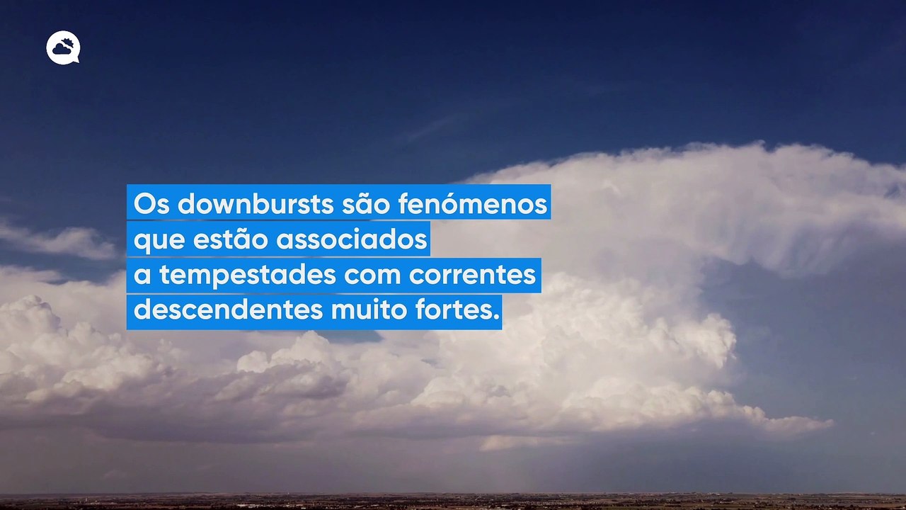 Downbursts, ventos convectivos extremos