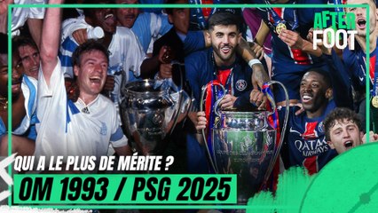 Ligue des Champions : OM 1993 / PSG 2025, qui a le plus de mérite de l'avoir emporté ?