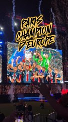 PSG remporte la LDC ! #Exclu #LDC #PSG #ParcDesPrinces