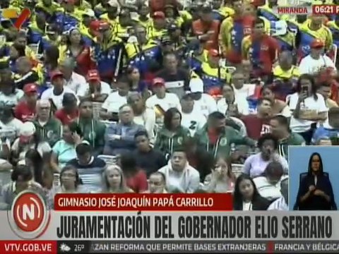 Gdor. Elio Serrano: Hoy podemos decir que hemos alcanzado la paz y la seguridad para los mirandinos