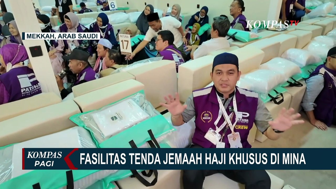 Potret Fasilitas Tenda Jemaah Haji Khusus di Mina Arab Saudi