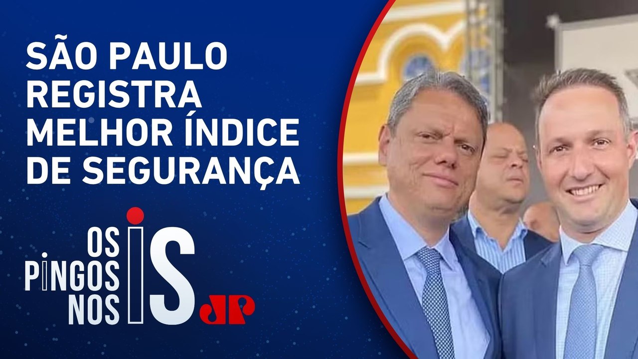 São Paulo registra menor índice de crimes em 25 anos sob gestão de Tarcísio e Derrite