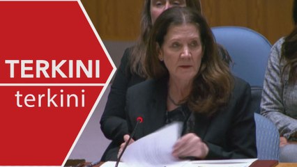 [TERKINI] AS veto resolusi Majlis Keselamatan PBB tuntut gencatan senjata segera di Gaza