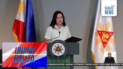 Draft resolution para ibasura ang impeachment case vs. VP Sara Duterte nang walang paglilitis, isinusulong ni Sen. Bato dela Rosa | Unang Balita