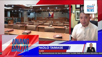 Panayam kay Asst. Prof. Paolo Tamase, U.P. College of Law | Unang Balita