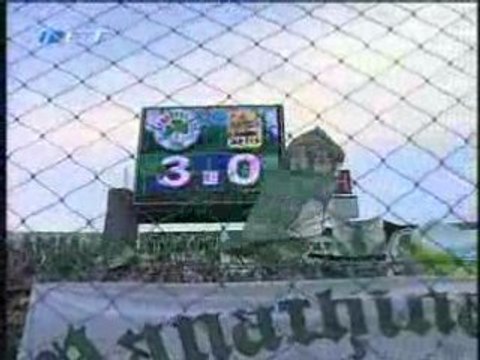 Karagounis scores against Aris - 3-0 Leoforos Panathinaikos