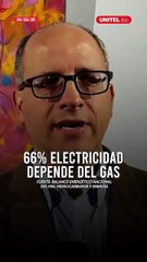 El 66% de la electricidad que consume el país depende del gas natural
