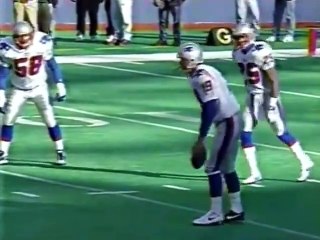 New England Patriots at New York Giants - 1.Half ( 1996 Week 17 )