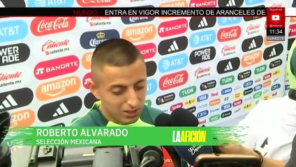 Roberto Alvarado elogia a Javier Aguirre rumbo a la Copa Oro: "Nos motiva bastante"