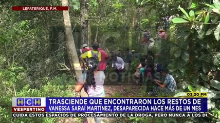 Encuentran los restos de una mujer en Lepaterique; al parecer, sería una desaparecida de la zona