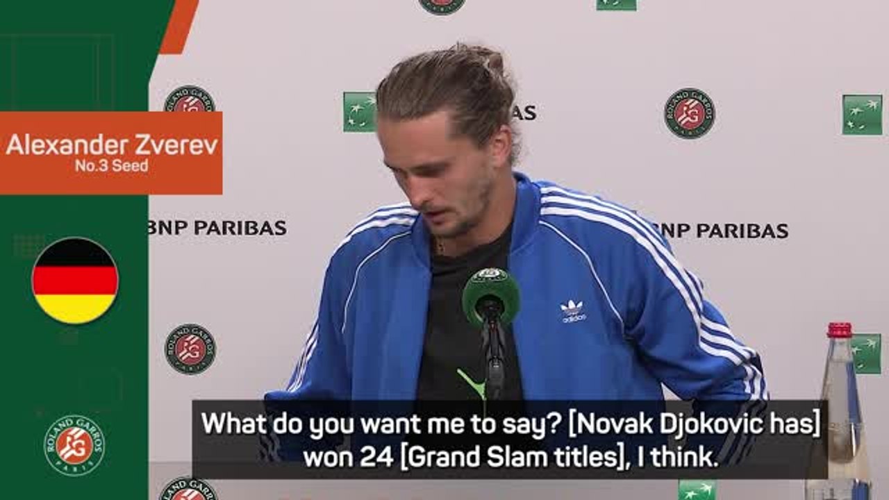 'Forget his age!' - Zverev asks fans to respect 'underrated' Djokovic