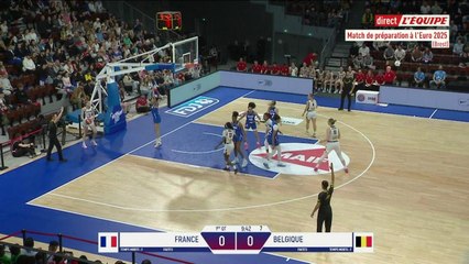 Le replay de France - Belgique à Brest - Basket - Match amical