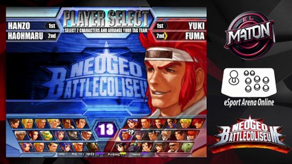 NeoGeo Battle Coliseum • Luchas en linea • "valdokof98um" vs "ElMaton" #onlineplay #vs (2025/06/04)