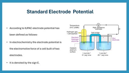 Electrochemistry Complete Lecture – Standard Electrode Potential Explained | Lecture 10