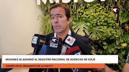 Misiones se adhirió al registro nacional de agencias de viaje
