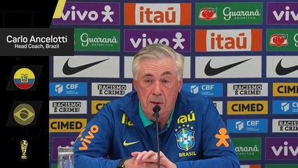 Vinicius will be 'fundamental' for Brazil - Ancelotti