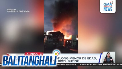 5, kabilang ang tatlong menor de edad, patay sa sunog sa Brgy. Buting | Balitanghali