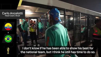 Vinicius will be 'fundamental' for Brazil - Ancelotti