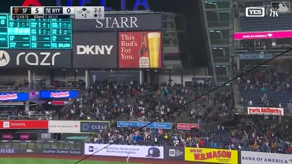 2025 SF Giants: Giants @ Yankees (4/11/25)