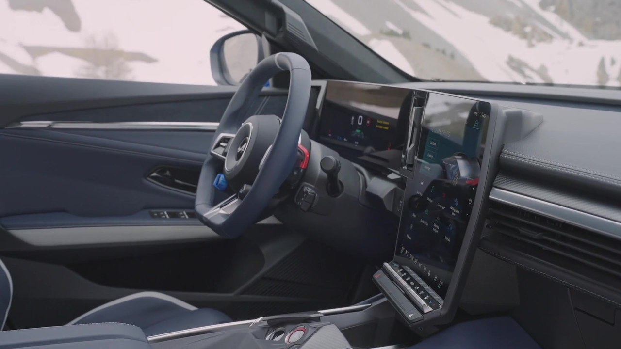 Die neue Alpine A390 - Innenraumgestaltung - Ein sportlicher Kokon für fünf Personen