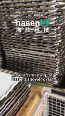 Why the Workmanship of Hasen’s Shower Drain Stands Out