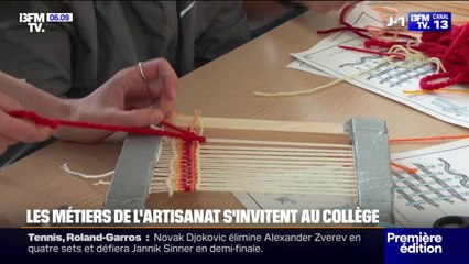 Les métiers de l'artisanat s'invitent au collège pour faire naître des vocations