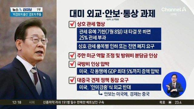 李 대통령, 트럼프와 통화 가능성…관세 협상 등 논의될까?