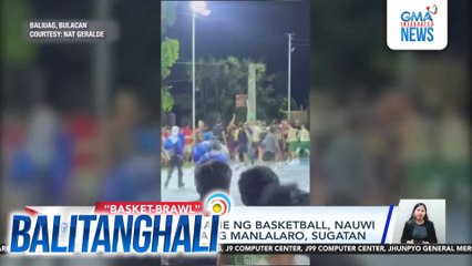 Championship game ng basketball, nauwi sa suntukan; ilang manlalaro, sugatan | Balitanghali
