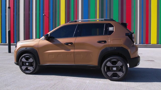 Fiat Grande Panda Hybrid La Prima Design Preview