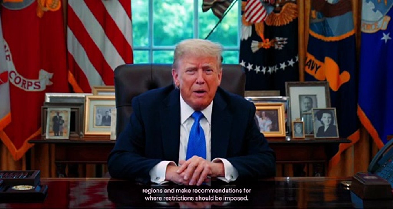 "Travel ban" : Donald Trump a interdit cette nuit aux ressortissants de 12 pays l'entrée aux États-Unis pour "protéger le pays de terroristes étrangers"