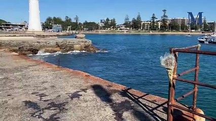 Anglers at Wollongong breakwall | June 5, 2025 | Illawarra Mercury